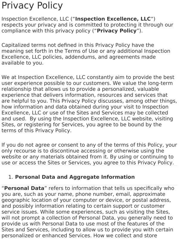 Privacy Policy